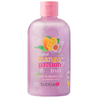 Bubble T Cosmetics Mango and Passion Fruit Smoothie Bath and Shower Gel 500ml