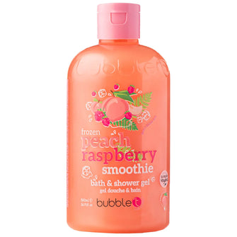 Bubble T Cosmetics Peach and Raspberry Smoothie Bath and Shower Gel 500ml