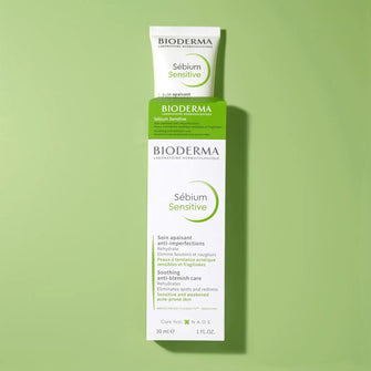 Bioderma Sebium Sensitive Soothing Moisturising Anti-Blemish Cream 30ml