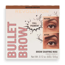 Makeup Revolution Bullet Brow Shaping Wax 3.6g (Various Shades)