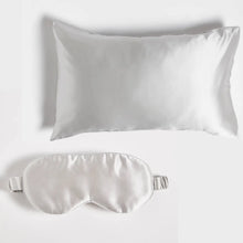 ïn home 100% Silk Pillowcase And Eyemask Bundle (Worth £70) - Silver