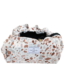 The Flat Lay Co. Open Flat Makeup Bag - Terrazzo