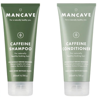 ManCave Caffeine Shampoo and Conditioner Bundle