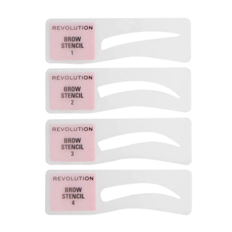 Makeup Revolution Brow Powder Stamp and Stencil Kit (Various Shades)