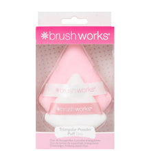 brushworks Triangle Powder Puff Duo