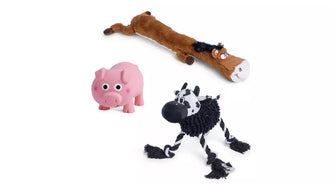 Petface Farm Yard Fun Animals Dog Toys