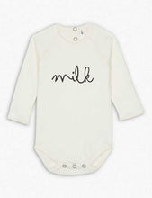 Milk organic-cotton bodysuit 0-18 months