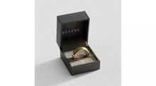 Revere Yellow Gold Plated Wedding Band Ring - P