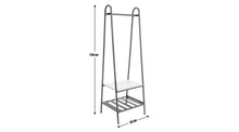 Habitat Turner Single Clothes Rail - Black