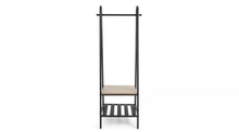 Habitat Turner Single Clothes Rail - Black