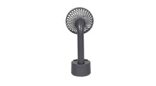 Challenge Grey Hand Held Desk Fan With Dock - 4 Inch