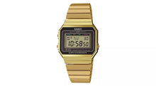 Casio Retro Gold Digital Watch