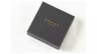 Radley 18ct Rose Gold Plated Silver Heart Stud Earrings