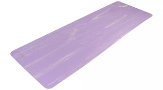 Pro Fitness 5mm Thickness Natural Rubber Yoga Mat - Purple