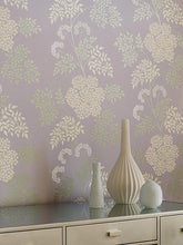 Sanderson Cow Parsley Wallpaper, DOPWCO103, Amethyst