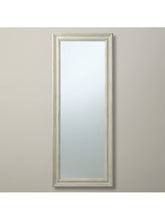 John LewisDistressed Full Length Mirror, 132 x 52cm, Cream