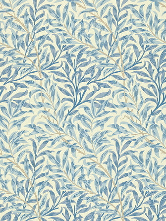 Morris & Co. Willow Boughs Wallpaper, Blue, DMCW210491