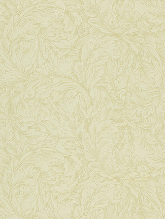 Morris & Co. Acanthus Scroll Wallpaper, Parchment / Hemp, DMCW210404