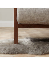 John LewisSingle Sheepskin Rug, Grey