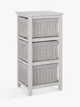 John LewisRattan 3 Drawer Unit, Grey