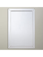 John LewisBevel Simple Wall Mirror, 90 x 60cm, Clear