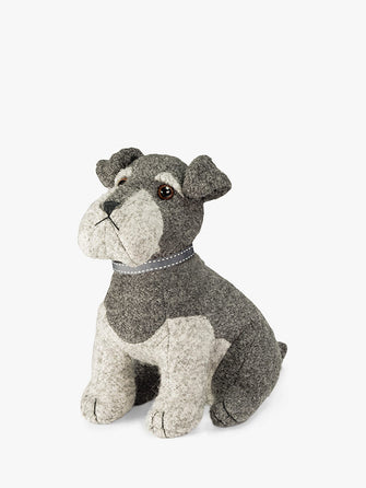 Dora Designs Sugar Bear The Schnauzer Doorstop