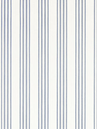 Ralph Lauren Palatine Stripe Wallpaper, Porcelain Blue, PRL050/05