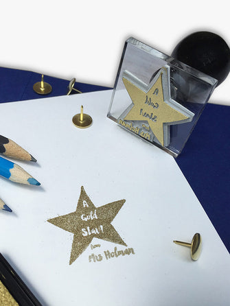 StompStamps Personalised Star Teacher Gift Stamp