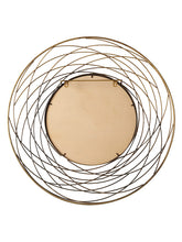 John LewisFusion Swirl Mirror, Dia.82cm, Brass