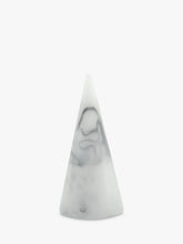 Stackers Marble Effect Small Jewellery Storage Cone, White