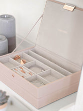 Stackers Classic Jewellery Box Lid, Blush Pink