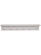 Great Little Trading Co Shaker Peg Rail, White