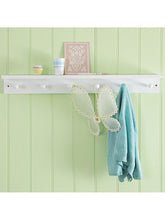 Great Little Trading Co Shaker Peg Rail, White