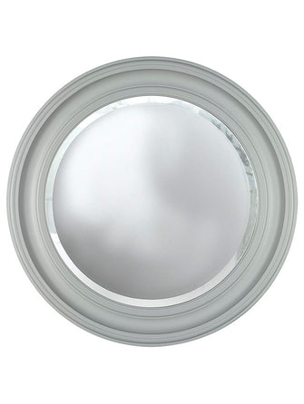 John LewisLarge Porthole Round Mirror, 68cm, Grey