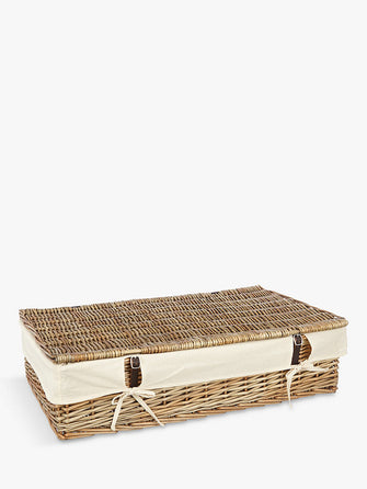 John LewisModern Country Willow Under Bed Lined Storage