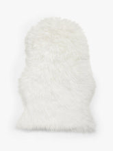 John Lewis ANYDAYFaux Fur Sheepskin Rug, Ivory