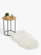 John Lewis ANYDAYFaux Fur Sheepskin Rug, Ivory