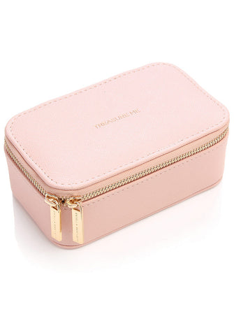 Estella Bartlett Treasure Me Zipped Jewellery Box, Blush