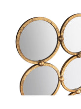 Gallery Direct Marlene Mirror, 69 x 69cm, Antique Gold Leaf