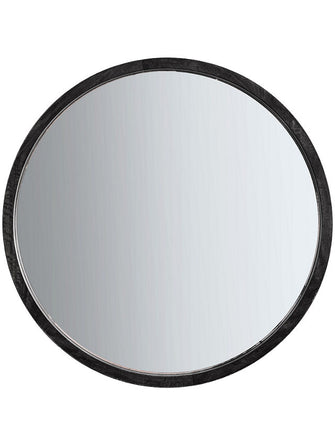 Gallery Direct Marx Wood Boho Round Mirror, 90cm, Natural