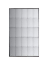 Gallery Direct Bastien Antiqued Glass Rectangular Mirror, 160 x 100cm, Metallic