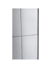 Gallery Direct Bastien Antiqued Glass Rectangular Mirror, 160 x 100cm, Metallic