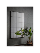 Gallery Direct Bastien Antiqued Glass Rectangular Mirror, 160 x 100cm, Metallic