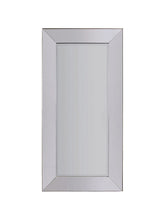 Gallery Direct Hampton Rectangular Leaner Mirror, 183 x 92cm, Silver