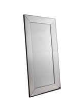 Gallery Direct Hampton Rectangular Leaner Mirror, 183 x 92cm, Silver