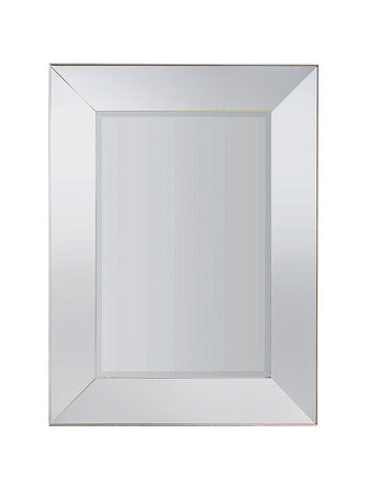 Gallery Direct Hampton Rectangular Mirror, 121 x 91cm, Silver