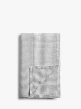 John LewisLinen Mix Waffle Bedspread, Navy