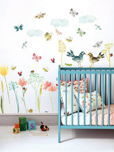 Villa Nova Meadow Wall Stickers, Multi, W576/01