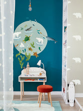 Villa Nova Ocean Antics Wall Stickers, Multi, W577/01