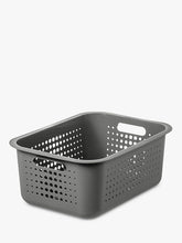 SmartStore by Orthex Recycled Plastic Basket, 10L, Grey